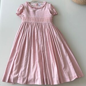 Charlotte sy Dimby Light Pink Smocked Dress Sz 8